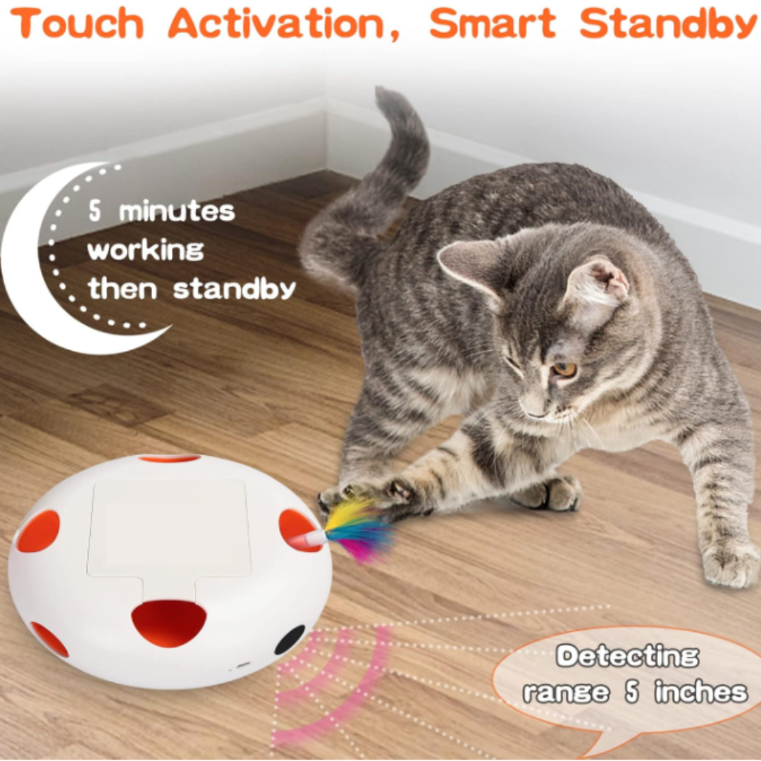 Juguete "Atrapa al Topo" para Gatos