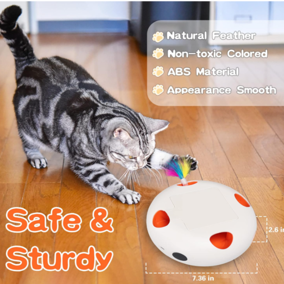 Juguete "Atrapa al Topo" para Gatos