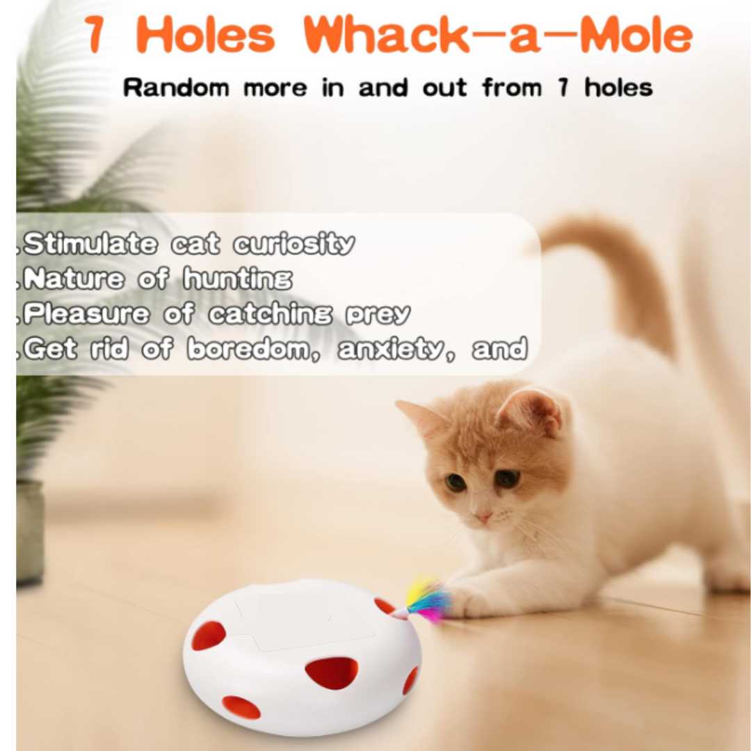 Juguete "Atrapa al Topo" para Gatos