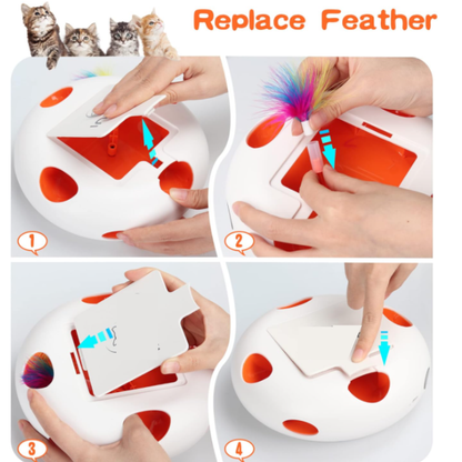 Juguete "Atrapa al Topo" para Gatos