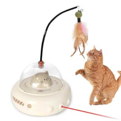 Juguete interactivo "OVNI" para gatos